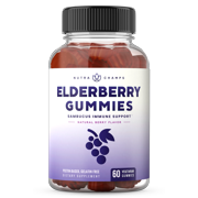 Elderberry Gummies with Vitamin C, Propolis & Echinacea - Immune System Support Gummy Vitamins for Adults & Kids - Max Strength 200mg Sambucus Antioxidant