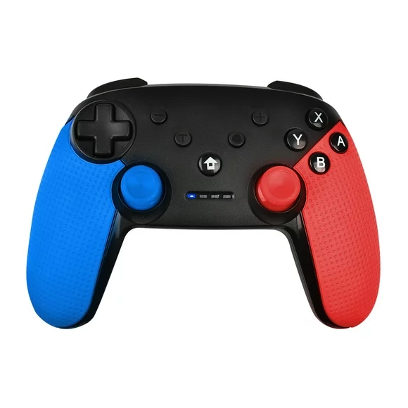 Bonacell Switch Controllers Compatible with Nintendo Switch Android PC IOS 13, Switch Pro Controller Turbo, Rumble, Motion Control, Screenshot, Echo Red/Blue Switch Remote Controllers