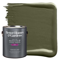 Better Homes & Gardens Interior Paint and Primer, Sicilian Olive / Green, 1 Gallon, Satin