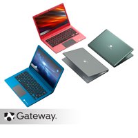 Gateway 11.6" Ultra Slim Notebook, HD, Intel Celeron, Dual Core, 64GB Storage, 4GB RAM, Mini HDMI, 1.0MP Webcam, Windows 10 S, Microsoft 365 Personal 1-Year Included, Charcoal