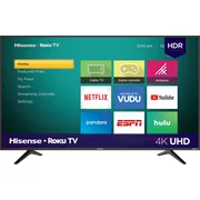 Hisense 50" Class 4K UHD LED Roku Smart TV HDR 50R6E3