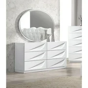 Best Master Furniture  Madrid Dresser and Mirror Set