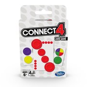 Connect 4 Card Game for Kids Ages 6 and up, 2-4 Players