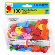 Water Balloons Water Bombs with Filler Nozzle for Summer Party,Pack of 100 EA