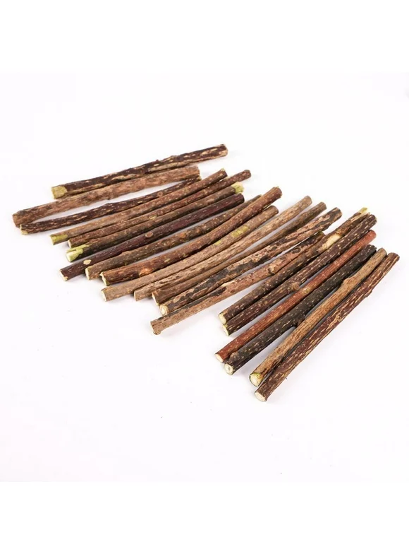 15 or 20pcs/lot Natural Catnip Pet Cat Snacks Sticks Cleaning Tooth Cat Chew Toys