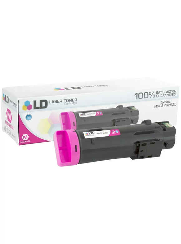 LD Products Compatible Dell 593-BBPD / 4NRYP Magenta Toner Cartridge for Laser H825cdw, S2825cdn