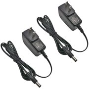 9V 300mA 0.3A AC Adapter Power Supply 2 Pack, Gonine Charge for Vtech MobiGo-2 Touch InnoTab 2 InnoTab 2S Innotab 3 Learning System, Electronic Scale, Telephone, Fish Tank Temperature Display.