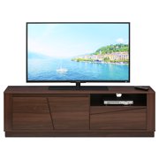 Furinno FVR7296 FVR Entertainment Center with 2 Doors and 1 Drawer
