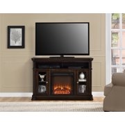Brooklyn Fireplace TV Console for TVs up to 50", Espresso