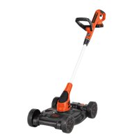 BLACK+DECKER MTC220 20V MAX Cordless 12" Lithium-Ion 3-in-1 Trimmer/Edger and Mower + 2 Batteries
