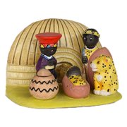 The Crabby Nook Small African Nativity Scene Seasonal Decoration Nativities Around the World