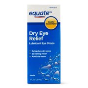 Equate Lubricant Eye Drops for Dry Eye Relief, 1 oz