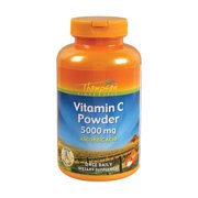 Thompson Vitamin C Powder | 5000mg | 100% Pure Ascorbic Acid | Immune Support & Antioxidant Supplement (8 oz)