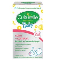 Culturelle Baby Calm + Comfort Probiotic & Chamomile Drops, 0-12 month