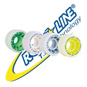 Roll-Line Professional Light FreeStyle Wheels Set of 8, 55mm