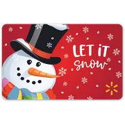 Festive Snowman Payless Daily Gift Card