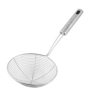 Skimmer Oval Fine Mesh Stainless Steel Food Oil Pot Strainer Ladle Kitchen Tools