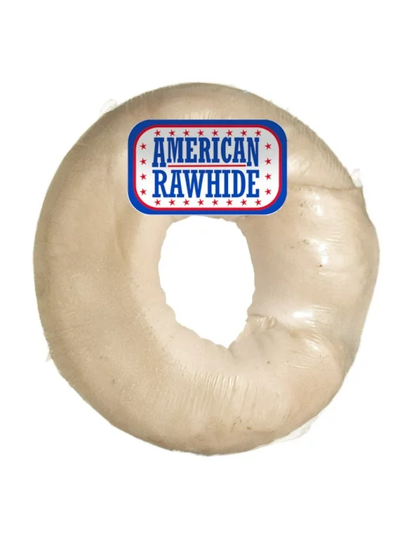 Savory Prime Rawhide Chew Donut Dog Chew