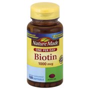 NATURE MADE Biotin, 1000 mcg, Softgels, 120.0 CT