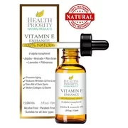 100% All Natural & Organic Vitamin E Oil For Your Face & Skin - 15000 IU - Reduces Wrinkles, Lightens Dark Spots, Heals Stretch Marks & Surgical Scars. Best Treatment for Hair, Nails, Lips & After Mas
