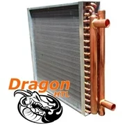 16" x 16" Water to Air Heat Exchanger, 80,000 BTU (Dragon Quality)