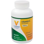 The Vitamin Shoppe Vitamin C 1,000MG, Easy To Swallow, Antioxidant that Supports Immune and Cardiovascular Health (100 Softgels)