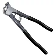 Superior Tile Cutter&Tools ST024 Quarry Tile Carbide Nippers Offset Jaws,5/8",Bk