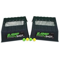 RampShot Game Set "Cornhole on Steroids," Great for Families, Yard, Beach, Tailgate, Camping Includes 2 Ramps, 4 Balls, 2 Stickers, 2 Nets, and Instructions