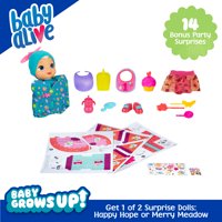 Only at Payless Daily: Baby Alive Baby Grows Up Bonus Pack, 14 BONUS Party Surprises