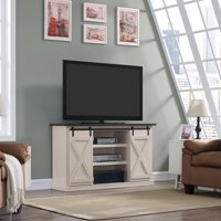 Twin Star Home Terryville Barn Door TV Stand for TVs up to 60", Multiple Finishes