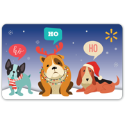 Puppies HoHoHo Payless Daily Gift Card