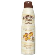 Hawaiian Tropic Silk Hydration Weightless Sunscreen Spray SPF 50, 6 oz
