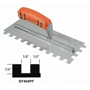 Superior Tile Cutter Inc. And Tools Trowel, Square Notch, For Ceramic/Wood