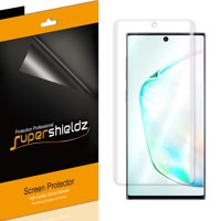 [2-Pack] Supershieldz for Samsung Galaxy Note 10 / Note10 Screen Protector, Anti-Bubble High Definition (HD) Clear Shield