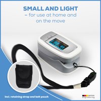 Beurer Digital Fingertip Pulse Oximeter, Blood Oxygen Saturation and Pulse Rate Monitor, PO30
