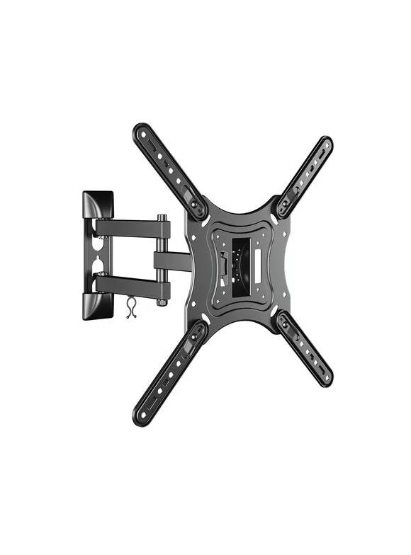 Full-motion TV Wall Mount for most 23"-55" flat panel TVs in Black