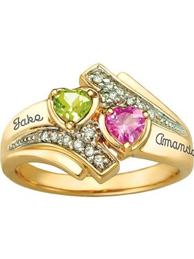 Personalized Family Jewelry Serenade Promise Ring available in Sterling Silver, Gold and White Gold