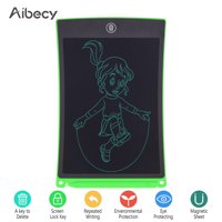 Aibecy 8.5 Inch LCD Writing Tablet Portable Reusable Electronic Digital Drawing Board Graphics Handwriting Pad with Stylus Pen Erase Button Lock Function Gift for Children Adults Home Office School