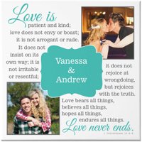Personalized Love Is . . . Photo Canvas, Available in 2 Sizes