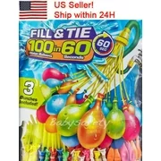2 Packs 222 Pcs 6 Bunch O Water Balloons Self-Sealing Water Balloon self tie
