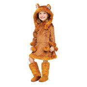 Fun World Costumes Baby Girl's Sweet Fox Toddler Costume, Brown