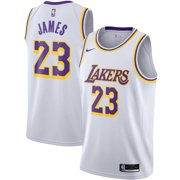 LeBron James Los Angeles Lakers Nike 2020/21 Swingman Jersey - White - Association Edition