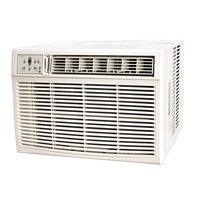 Keystone 25,000/24,700 BTU 230V Window/Wall Air Conditioner with 16,000 BTU Supplemental Heat Capability