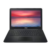Asus Chromebook 13.3" Laptop PC with Intel Celeron N2830 Processor (2.16 GHz), 4GB Memory, 16GB Hard Drive and Chrome OS, C300MA-EDU2, Black (Refurbished)