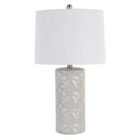 Porter Patterned Ceramic LED Table Lamp