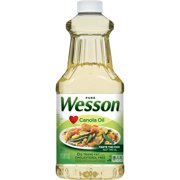 WESSON Pure Canola Oil, 0 g Trans Fat, Cholesterol Free, 48 oz.
