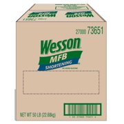 (Price/Case)Wesson 2700073651 Mfb Blue Bakery Shortening 1-50 Pound