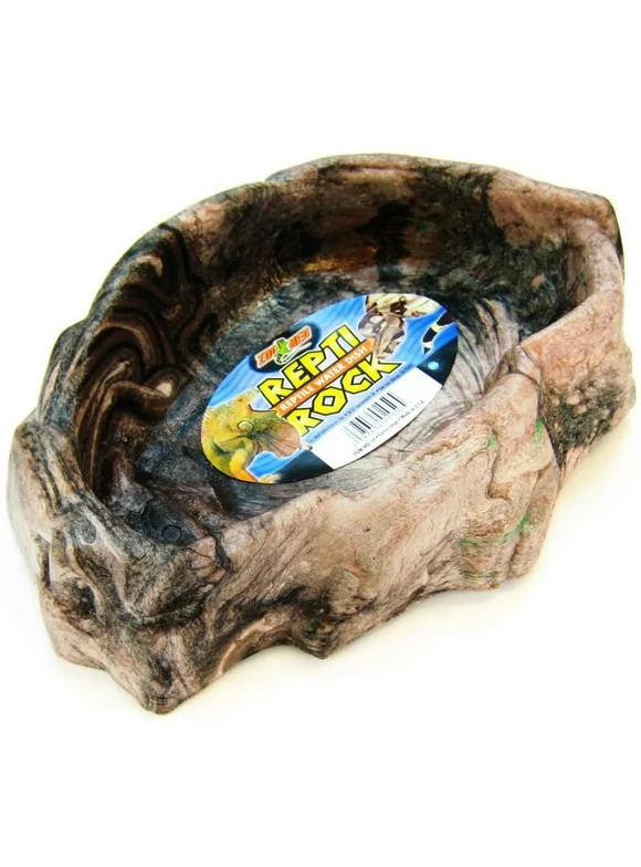 Zoo Med Repti Rock - Reptile Water Dish X-Large (11.5" Long x 8" Wide) Pack of 4