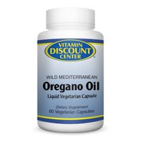 Oregano Oil Wild Mediterranean - 60 Vegetarian Capsules