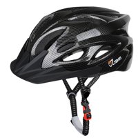 JBM Lightweight Bicycle Helmet Adult Adjustable Bike Helmet Road Bike Cycling HelmetBlack